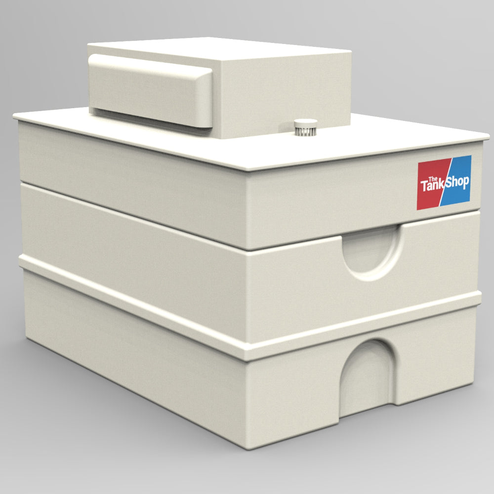 365 Litre Two Piece Insulated GRP Water Tank