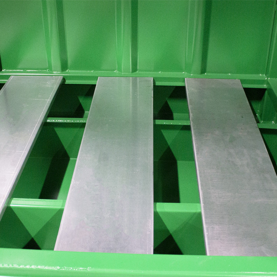 Steel Bunded Drum Storage Unit - Dual Purpose 32 Drum - 8 IBC Store