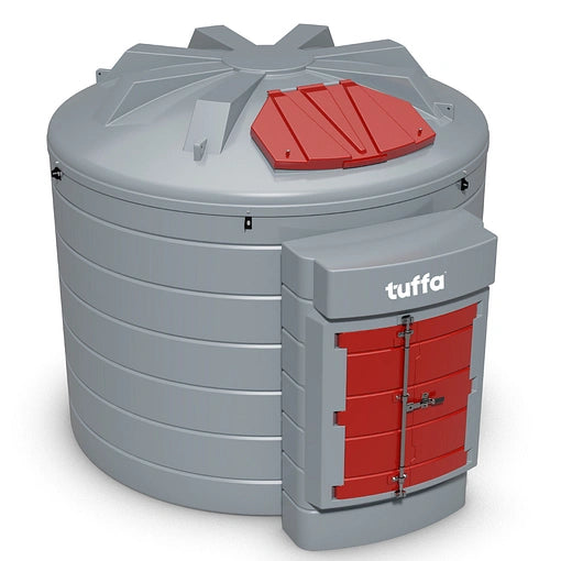 10000 Litre Plastic Bunded Diesel  Dispensing Tank - Tuffa Tanks 10000VBFS