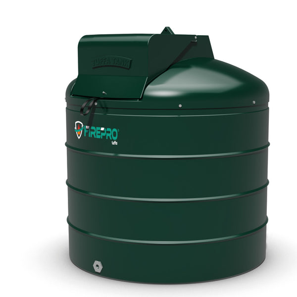 1200 Litres Plastic Bunded Fire Protected Oil Tank - Tuffa 1400VBFP Fire Pro