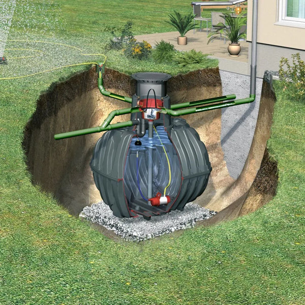 2700 Litre GRAF CARAT Garden Comfort Underground Rainwater Harvesting System (Garden Irrigation)