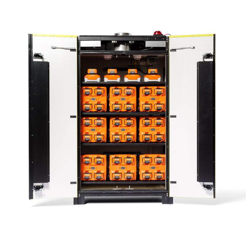 Loxxer Fire Resistant Storage and Charging Cabinet for Lithium Batteries  2 Door – VDMA 24994