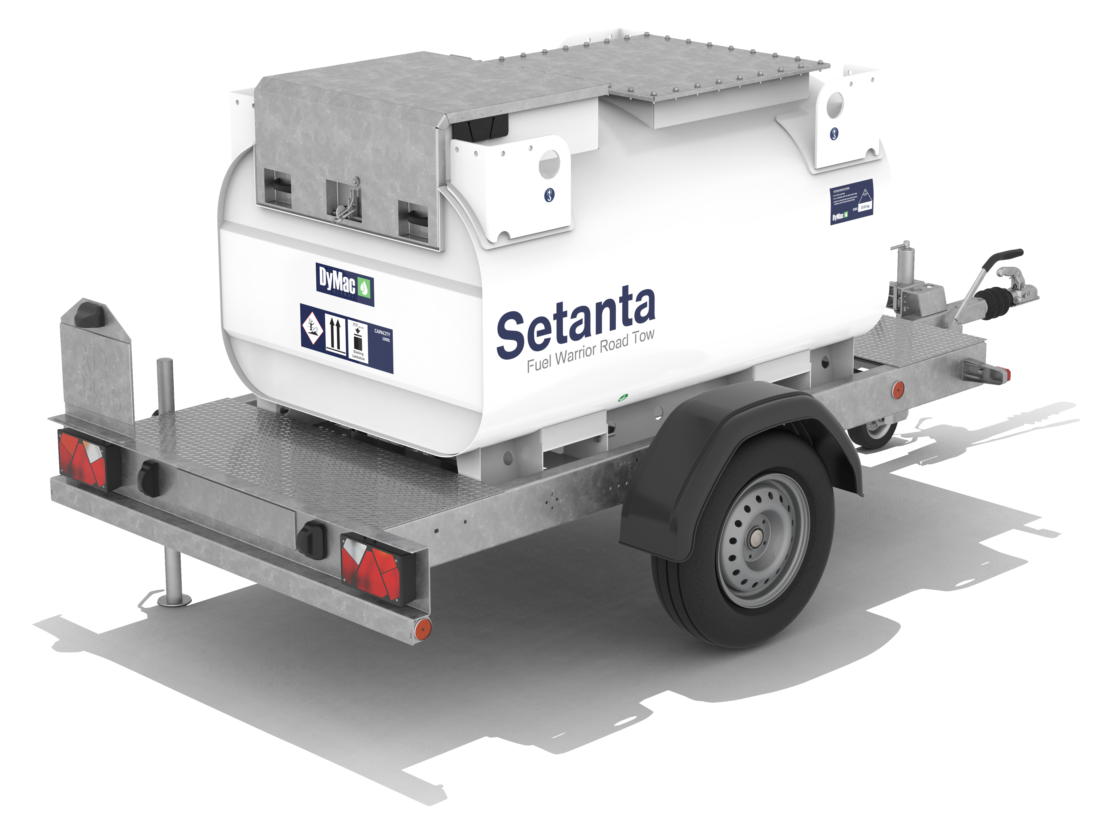 Setanta Fuel Warrior Road Tow - 1000L Diesel Bowser (SFW-RT-1000L)