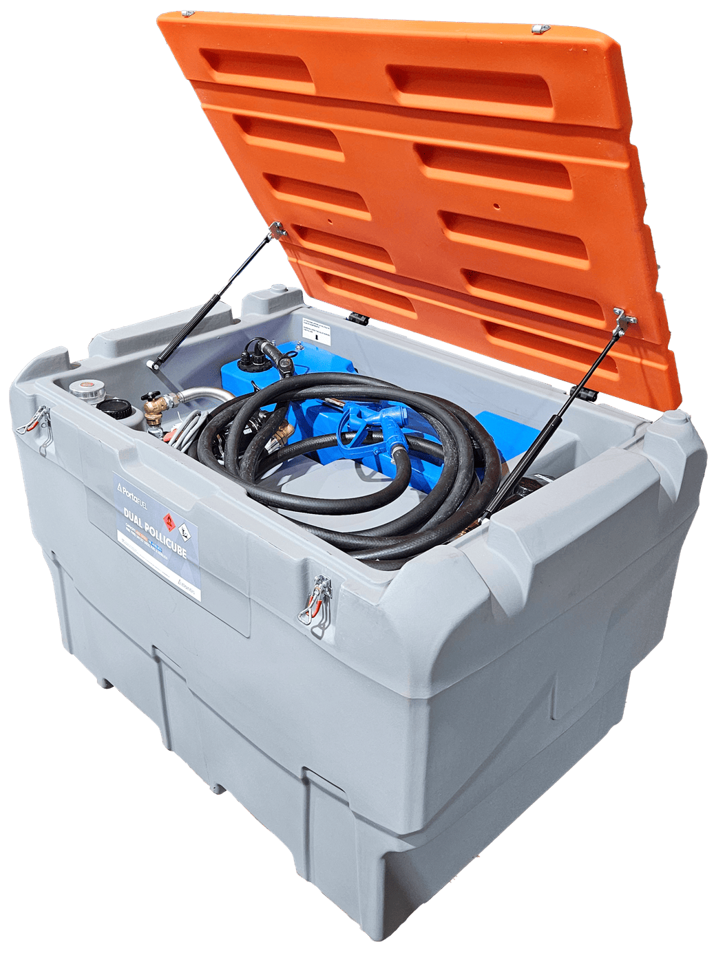 Atlantis 400 Litre Diesel + 50 Litre Adblue Transportable Tank - 12V Pumps
