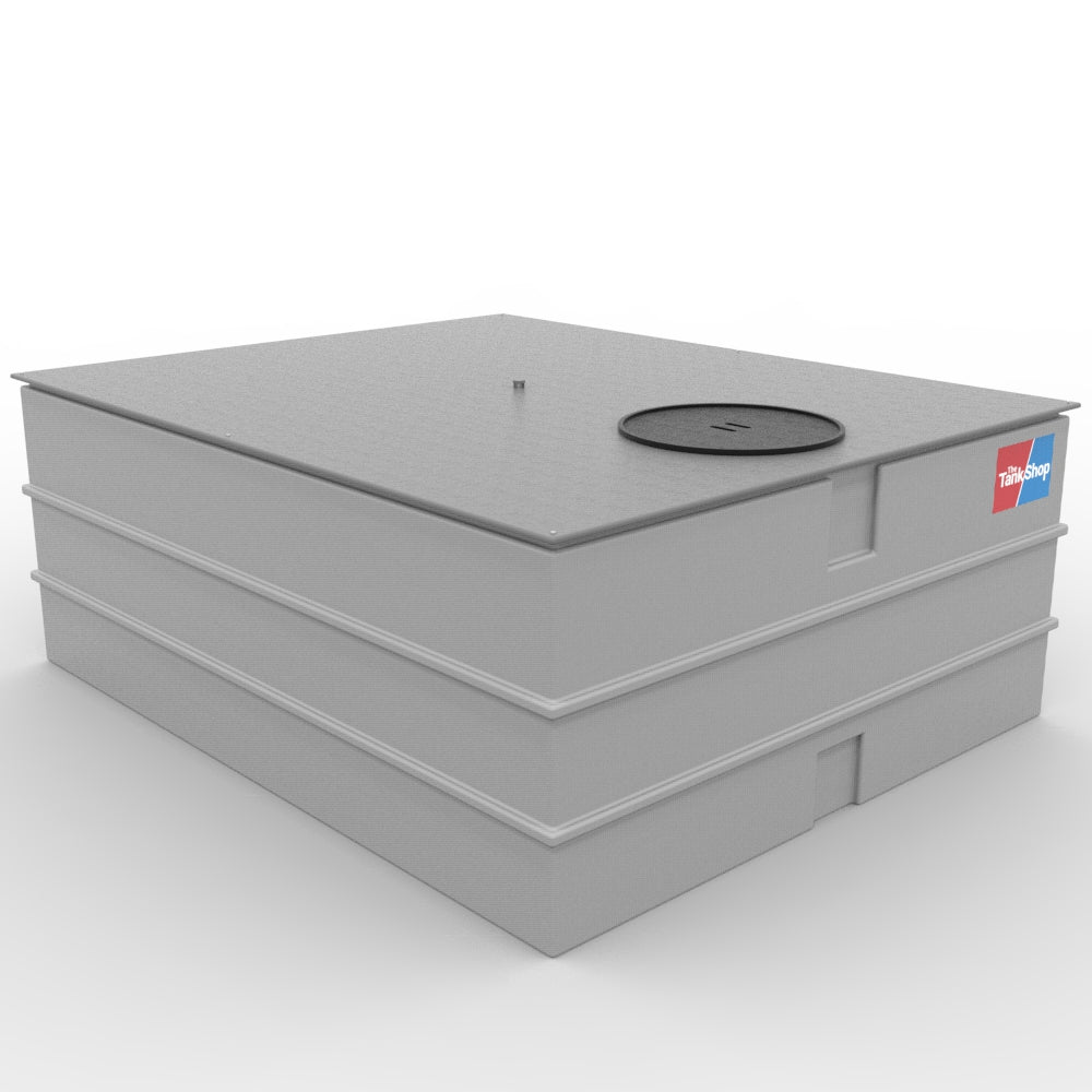 5000 Litre Insulated GRP Water Tank - Low Profile