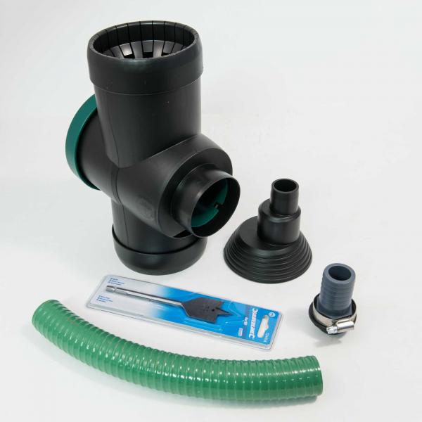 Downpipe Rainwater Diverter with Link Kit