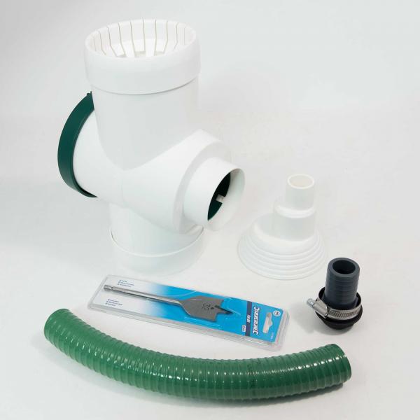 Downpipe Rainwater Diverter with Link Kit