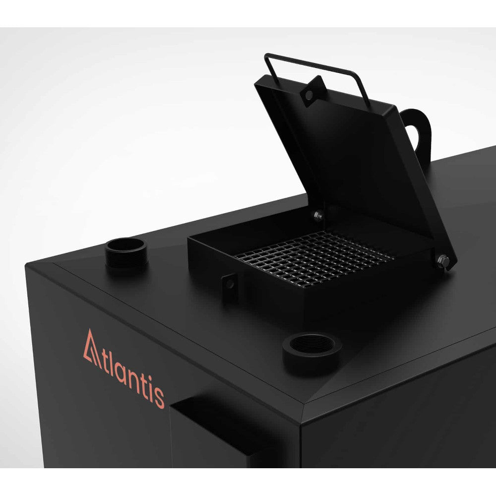 Atlantis Steel Bunded Waste Oil Storage Tank with Mesh Fill Point