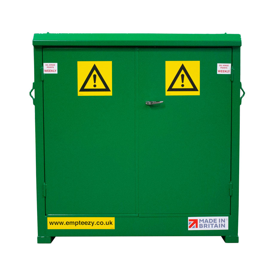 Steel Lockable 4 Drum Spill Pallet Bund