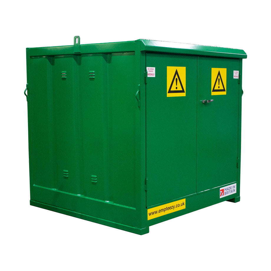 Steel Lockable 4 Drum Spill Pallet Bund