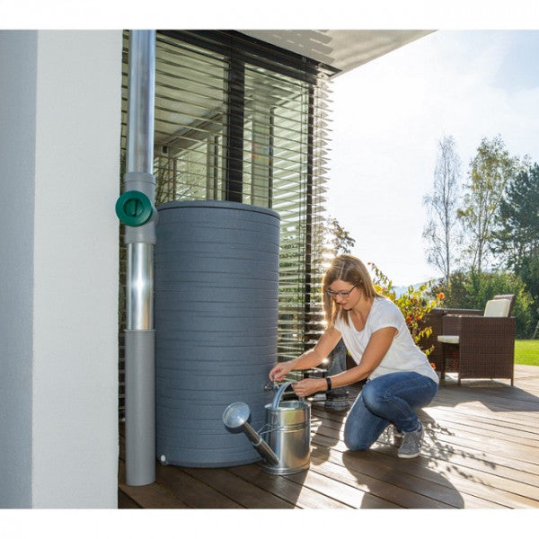 Novara 280 Litre Water Butt - 3P Technik Decorative Rainwater Butt