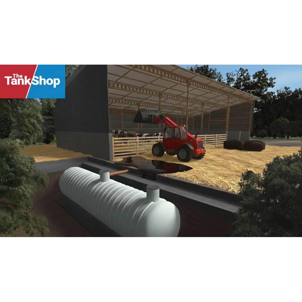 Marsh 20000 Litre Silage Effluent Tank (HSC20000-S) | GRP Agricultural Runoff Tank