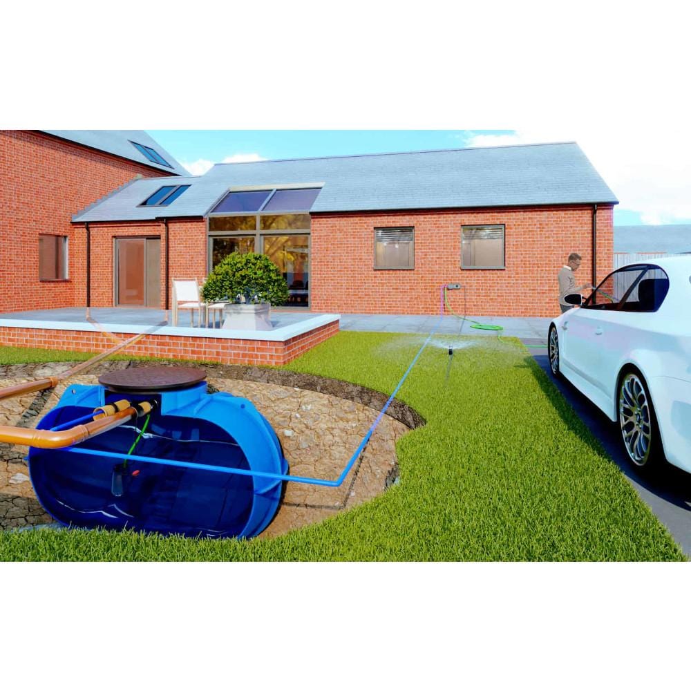 Rainwater Harvesting System - Garden Economy