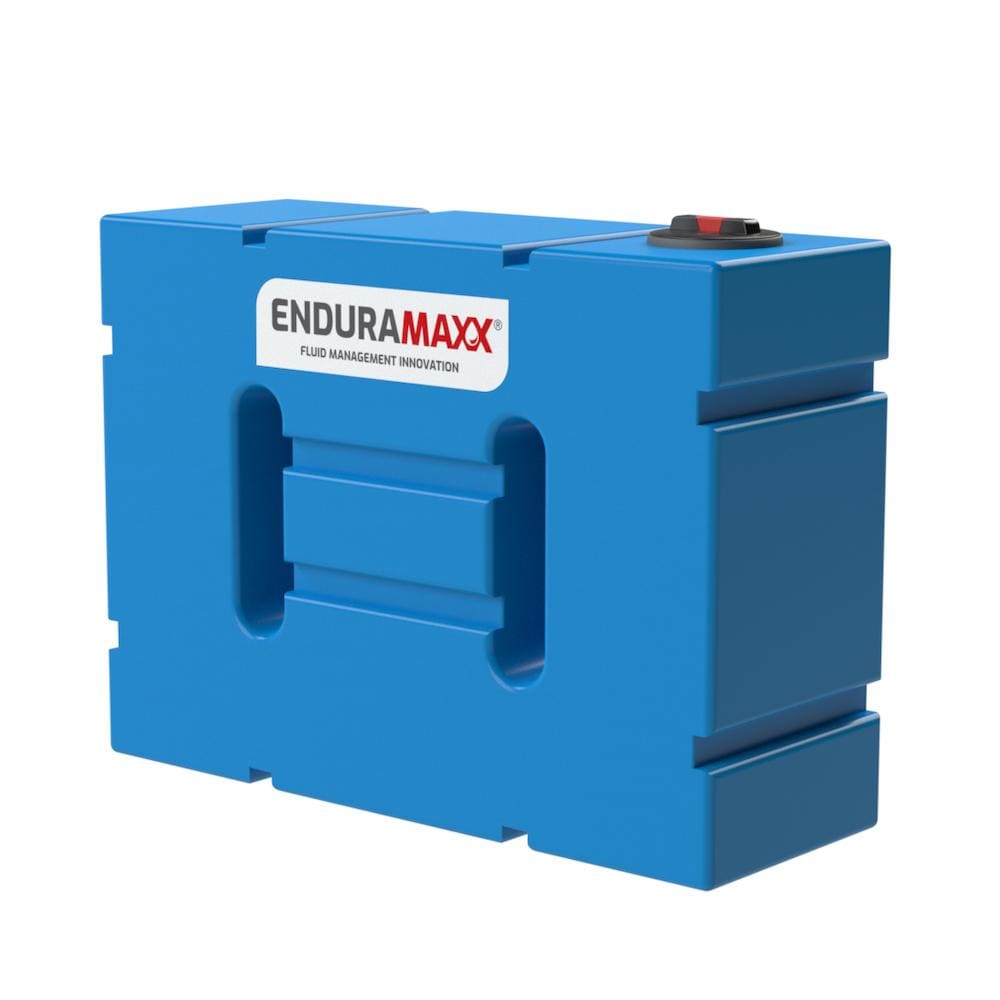 Enduramaxx 1000 Litre Slimline Baffled Water Tank in Boat Blue