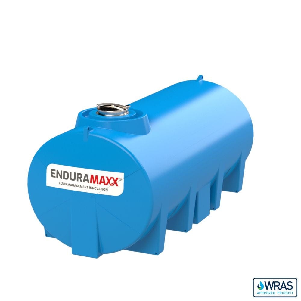 Enduramaxx 10000 Litre Horizontal Transportable Water Tank In Blue