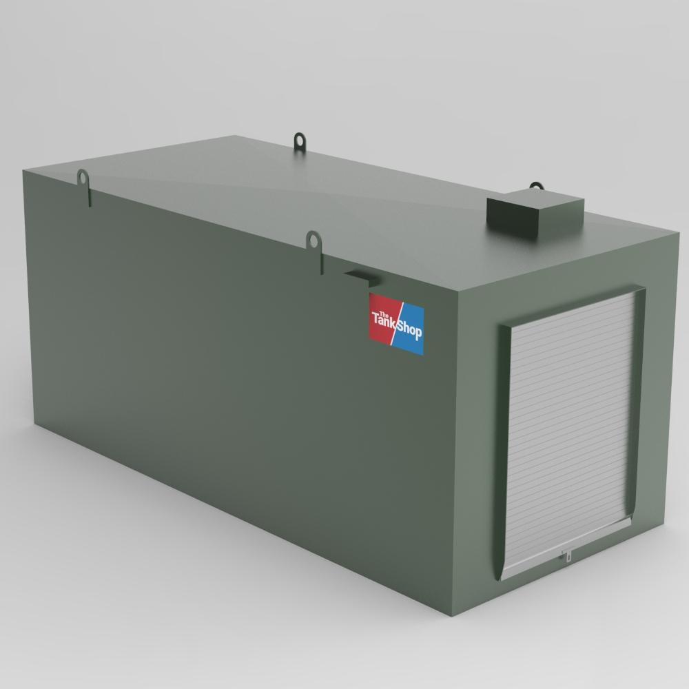 10000 Litres Steel Bunded Diesel Dispensing Tank - Roller Shutter