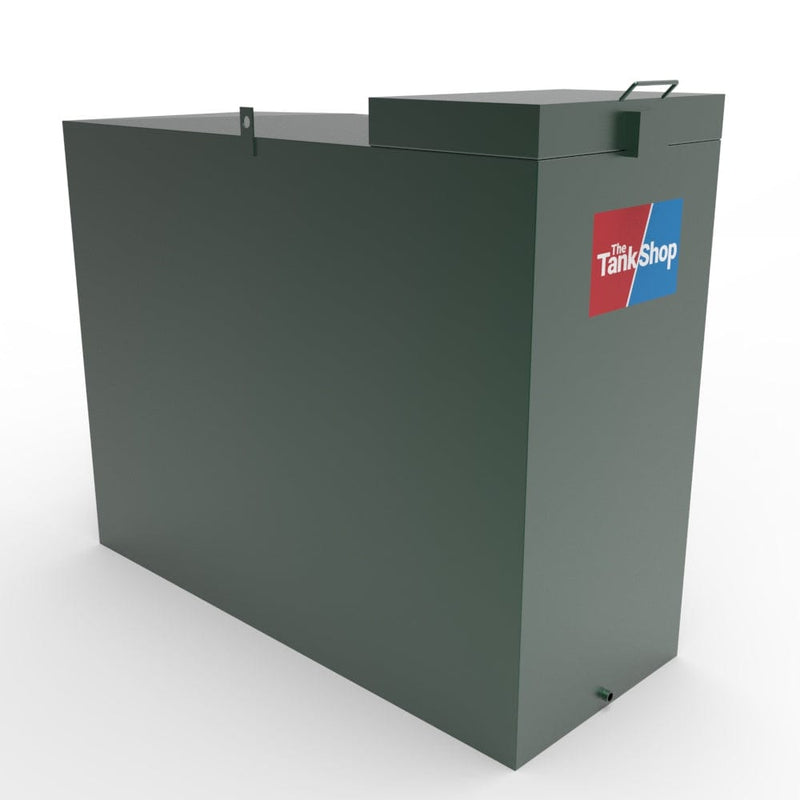 600 Litres Steel Bunded Oil Tank with Lockable Lid