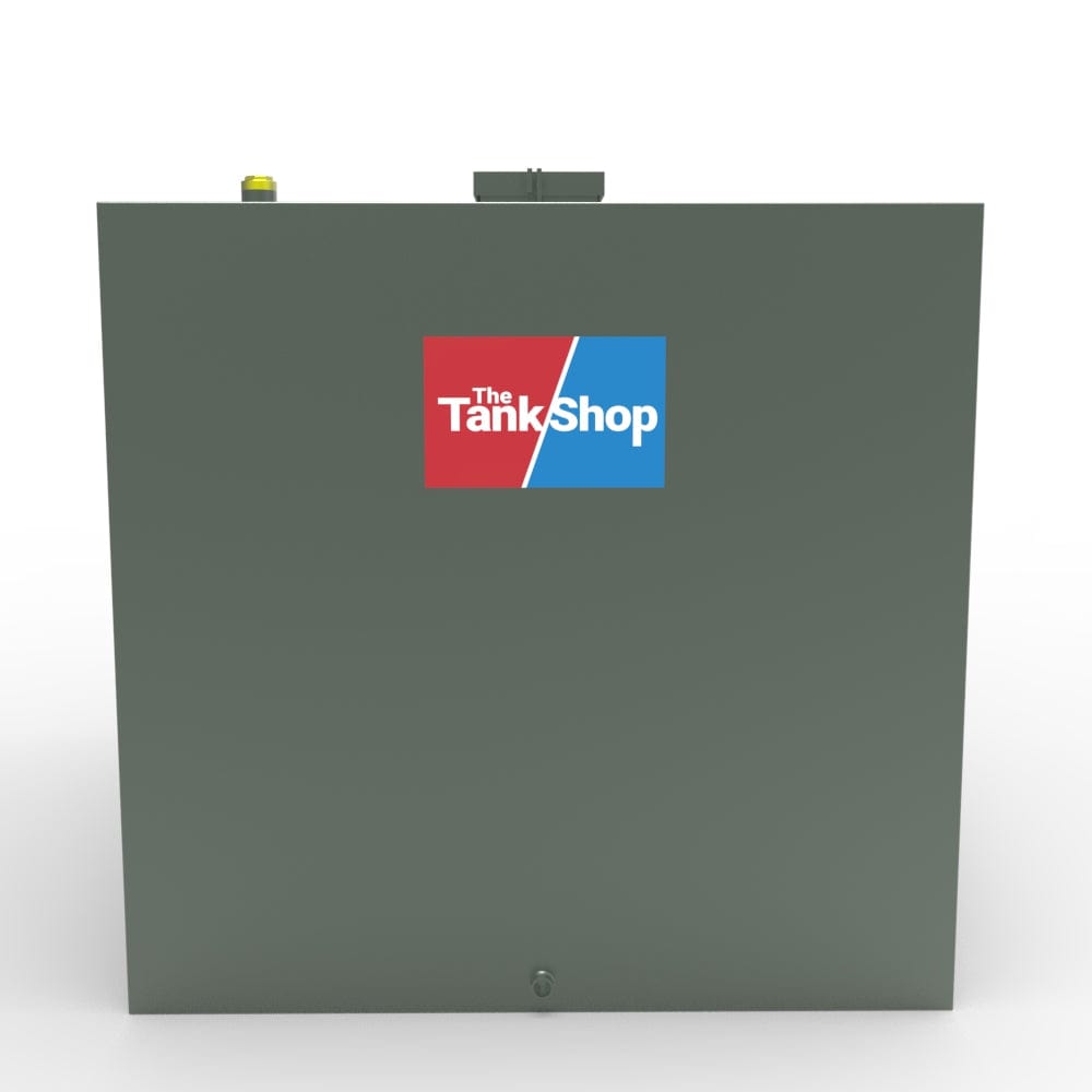 1800 Litre Steel Single Skin Oil Tank With Lockable Lid from The Tank Shop