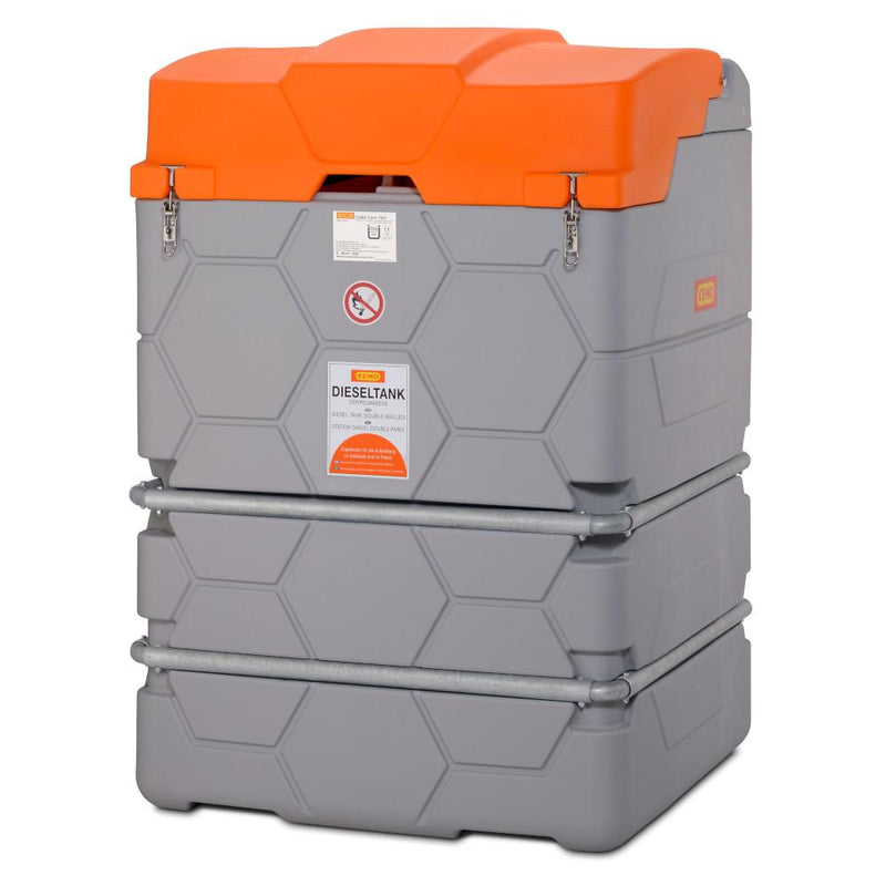 Cemo Plastic Bunded Diesel Dispenser with Closed Lid