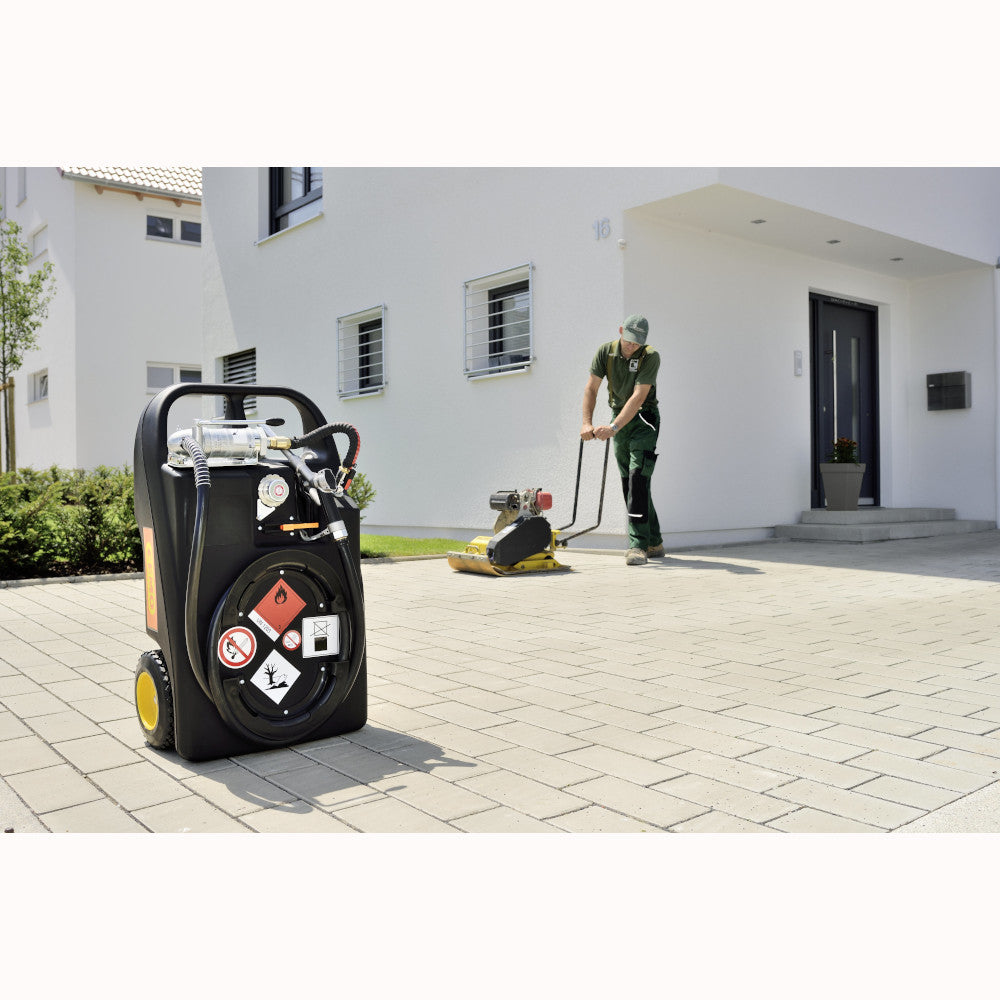 Cemo 60 Litre Petrol Trolley with Hand Pump