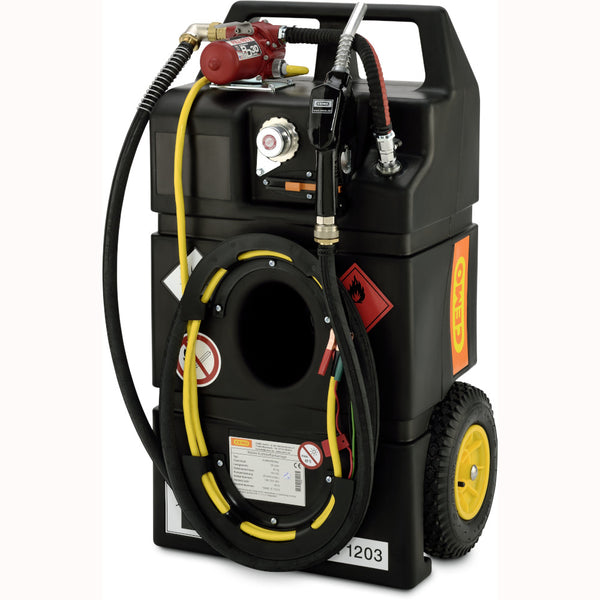Cemo 95 Litre Petrol Trolley with 12 Volt Pump