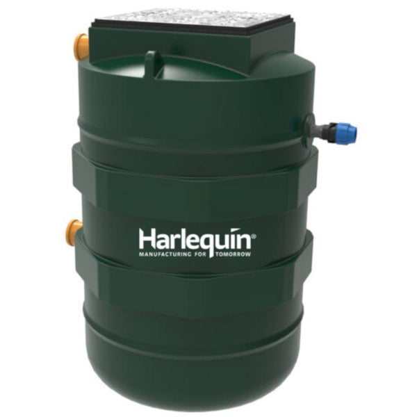 1100PSE2 Harlequin 1100 Litre Effluent Pump Station - Twin Pump