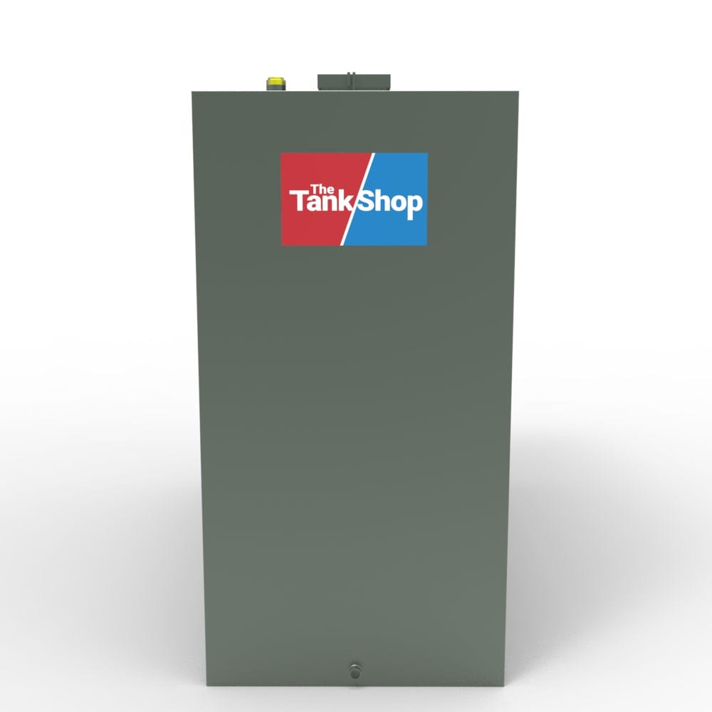 650 Litre Steel Single Skin Oil Tank With Lockable Lid
