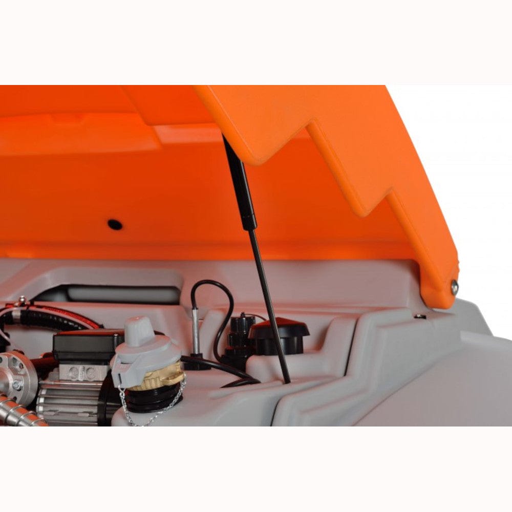 Cemo 5000 Litre Bunded Diesel Dispenser - Outdoor Premium Lid Strutts