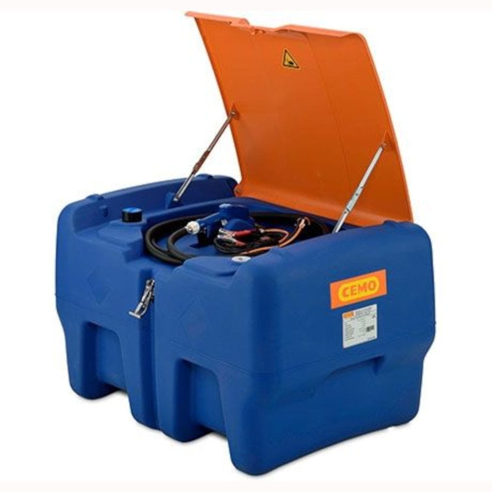 Cemo 440 Litre Transportable Adblue Tank - 12V Pump