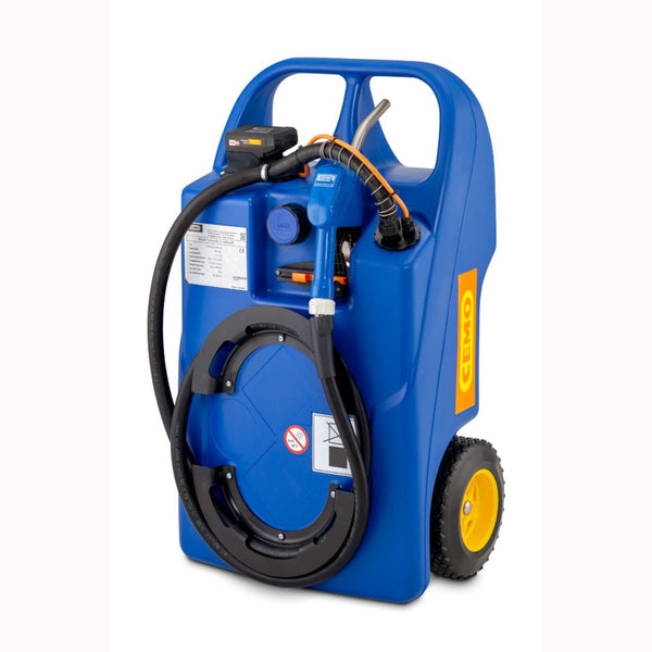 Cemo 100 Litre Adblue Trolley - Cordless Battery Powered