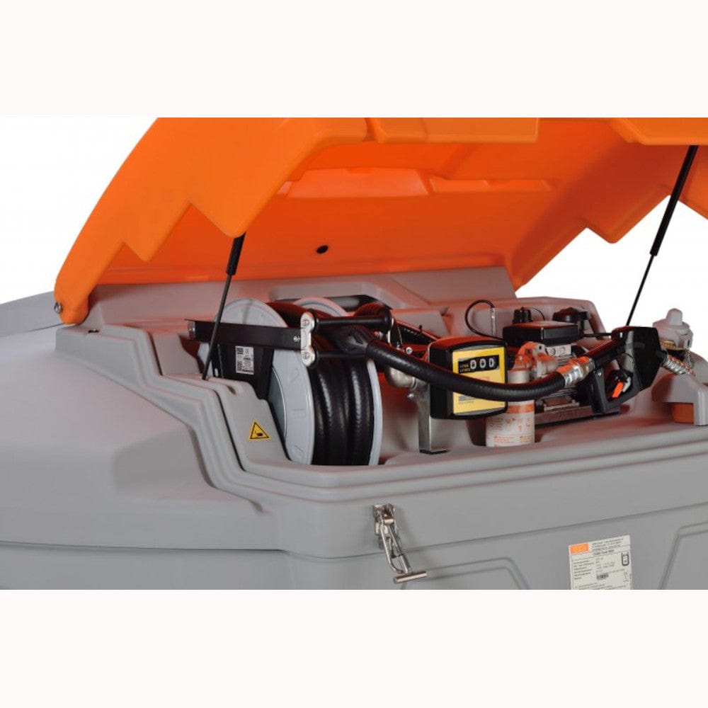 Cemo 5000 Litre Bunded Diesel Dispenser - Outdoor Premium Open Lid