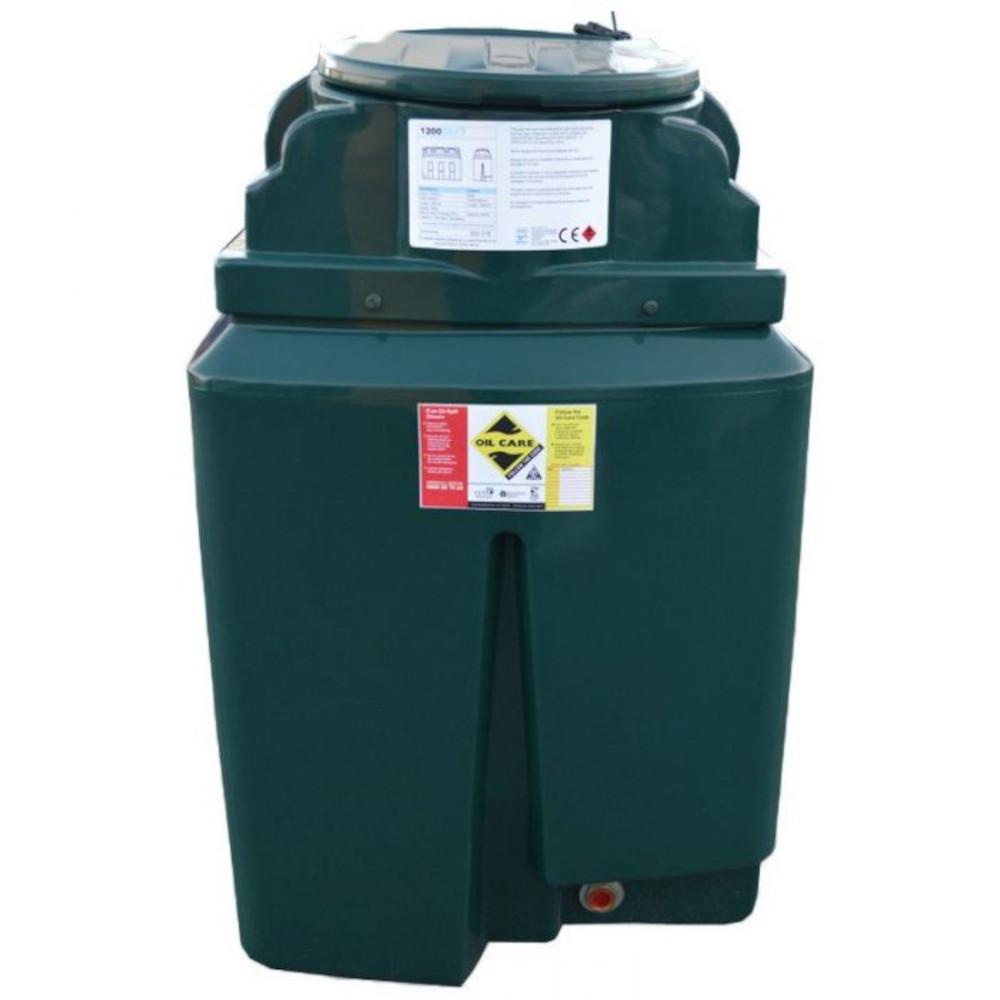 1200 Litre Plastic Bunded Oil Tank TTS1200BND - Front