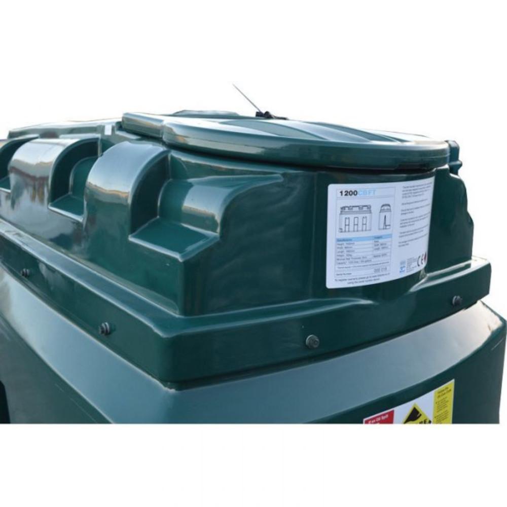 1200 Litre Plastic Bunded Oil Tank TTS1200BND - Top