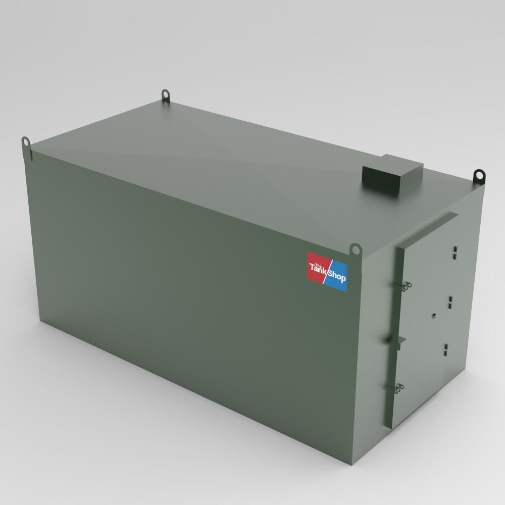 12000 Litres Steel Bunded Diesel Dispensing Tank - Door Closed