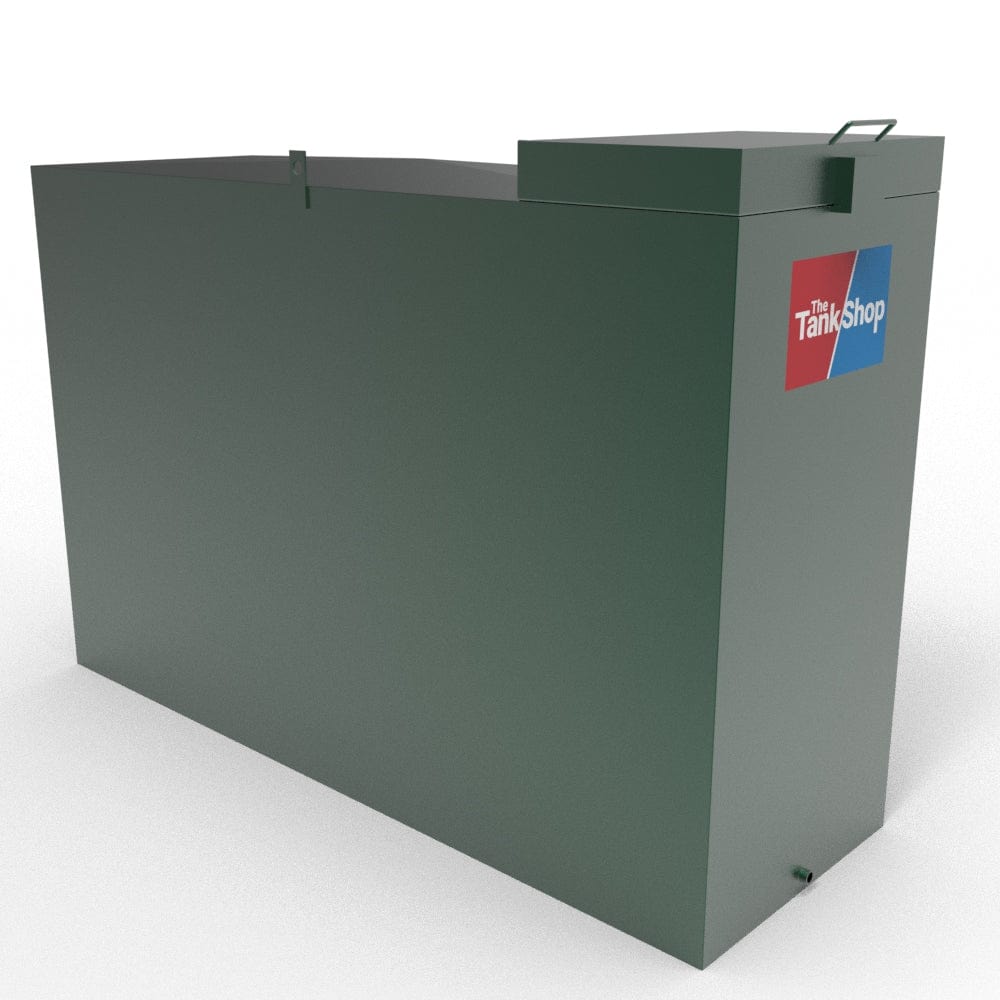 1200 Litres Steel Bunded Slimline Oil Tank with Lockable Lid