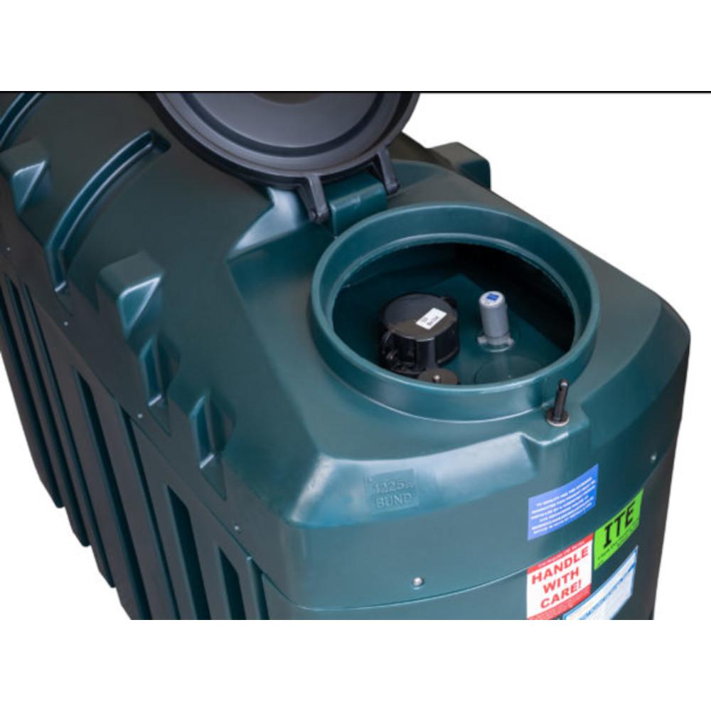 Harlequin 1225ITE Oil Tank Open Lid