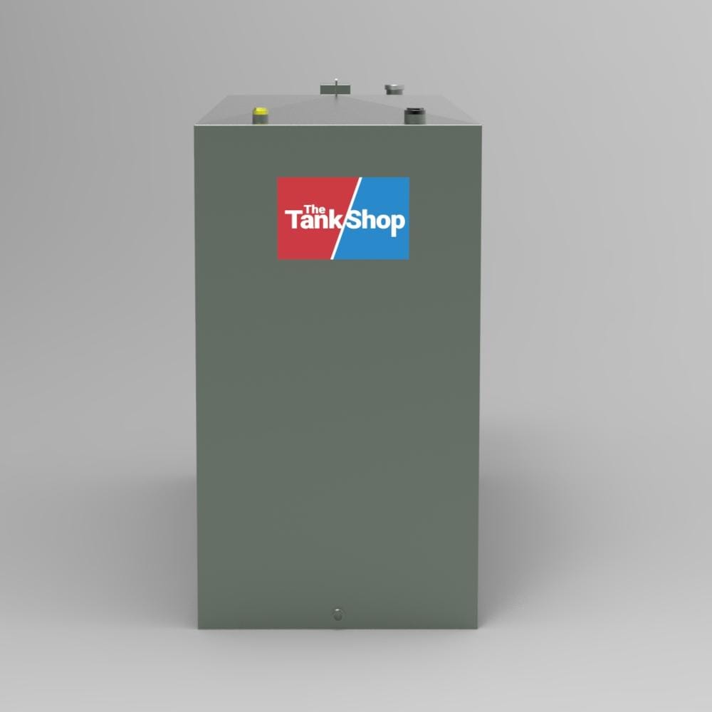 1250 Litre Steel Bunded Oil Tank - Front View