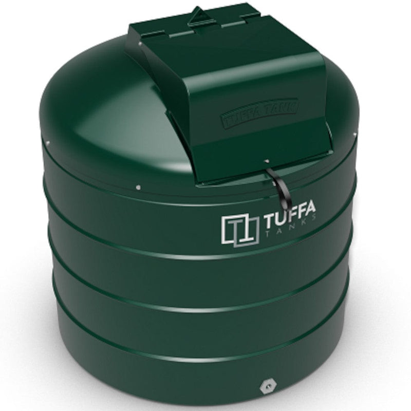 1400 Litre Plastic Bunded Oil Tank - Tuffa Tanks 1400VB