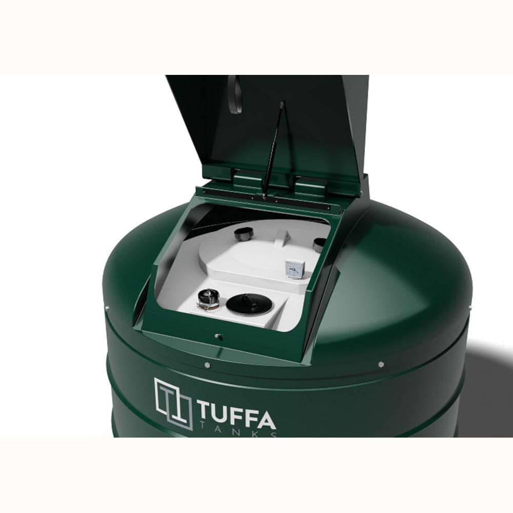 1400 Litre Plastic Bunded Oil Tank - Tuffa Tanks 1400VB