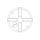 15000 Litre Drinking Water Tank Technical Drawing