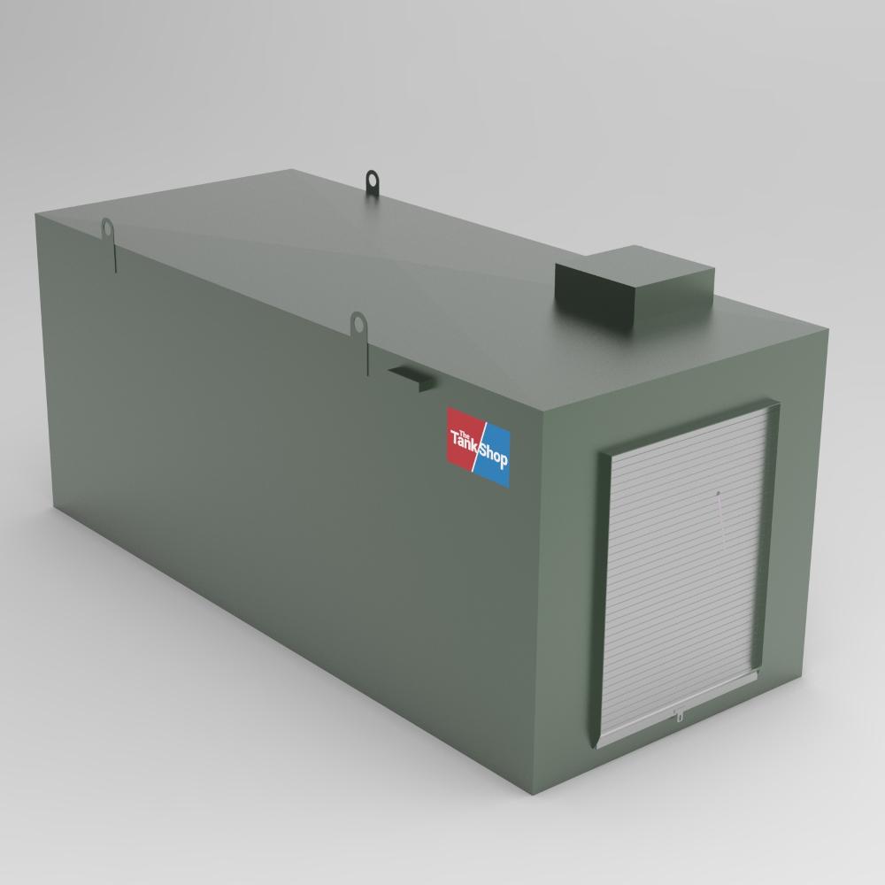 15000 Litres Steel Bunded Diesel Dispensing Tank - Roller Shutter