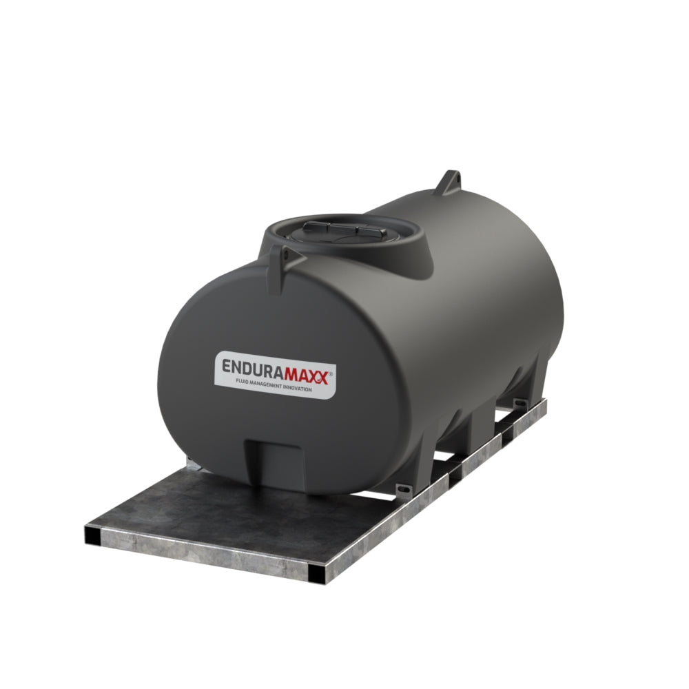 Enduramaxx 1500 Litre Horizontal Transportable Water Tank on frame