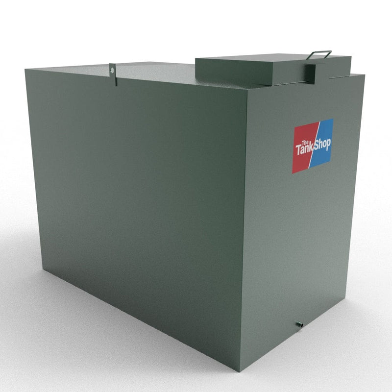 1500 Litres Steel Bunded Oil Tank with Lockable Lid