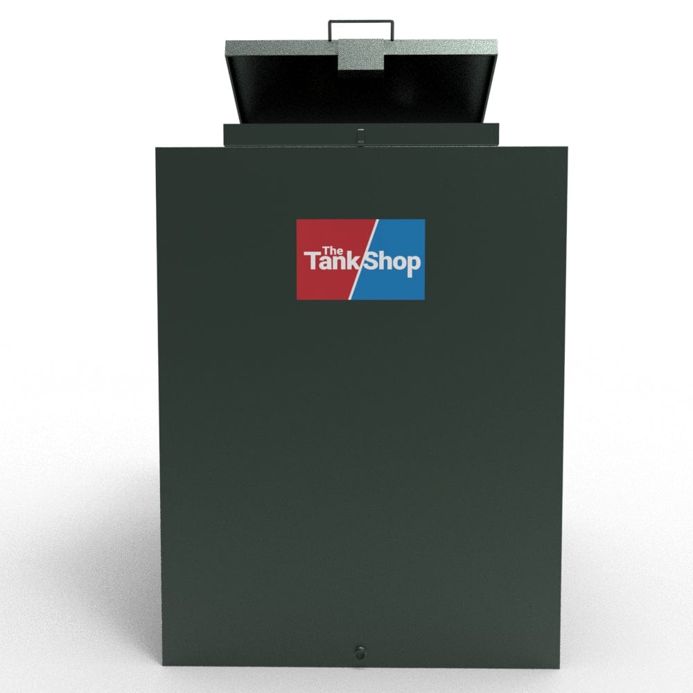 1225 Litres Steel Bunded Oil Tank with Lockable Lid 