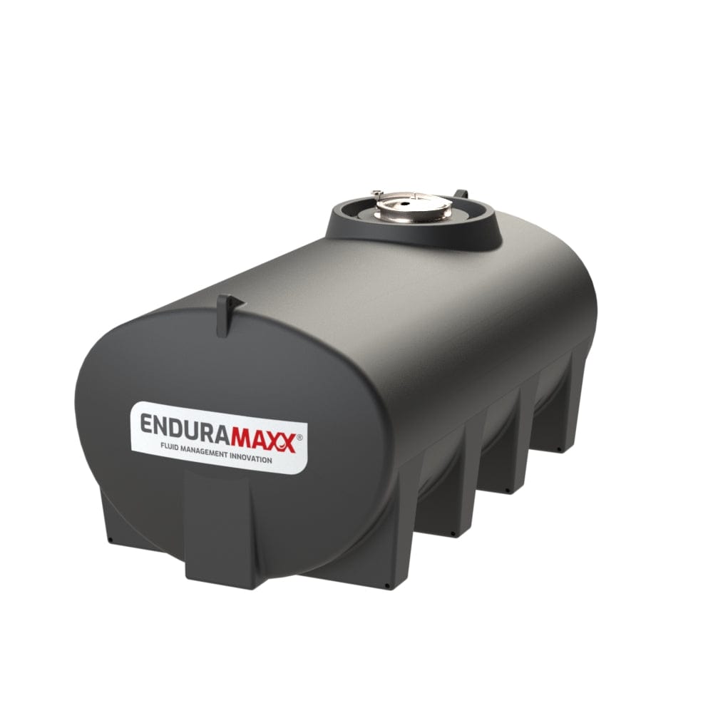 Enduramaxx 6000 Litre Horizontal Transportable Water Tank in Black