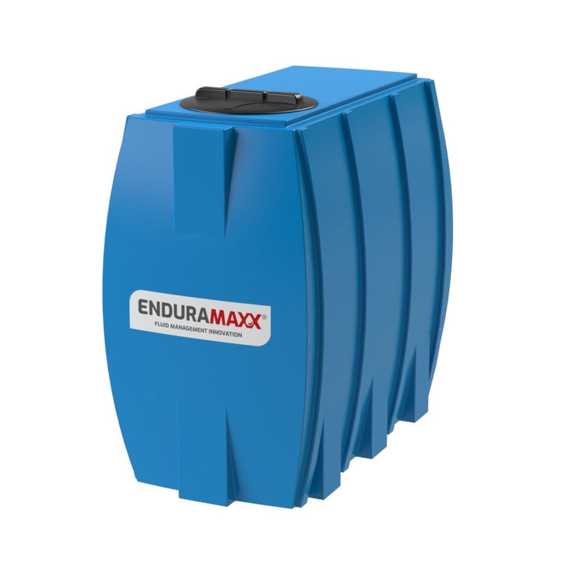 Enduramaxx 1000 Litre Slimline Potable Water Tank - Blue Front