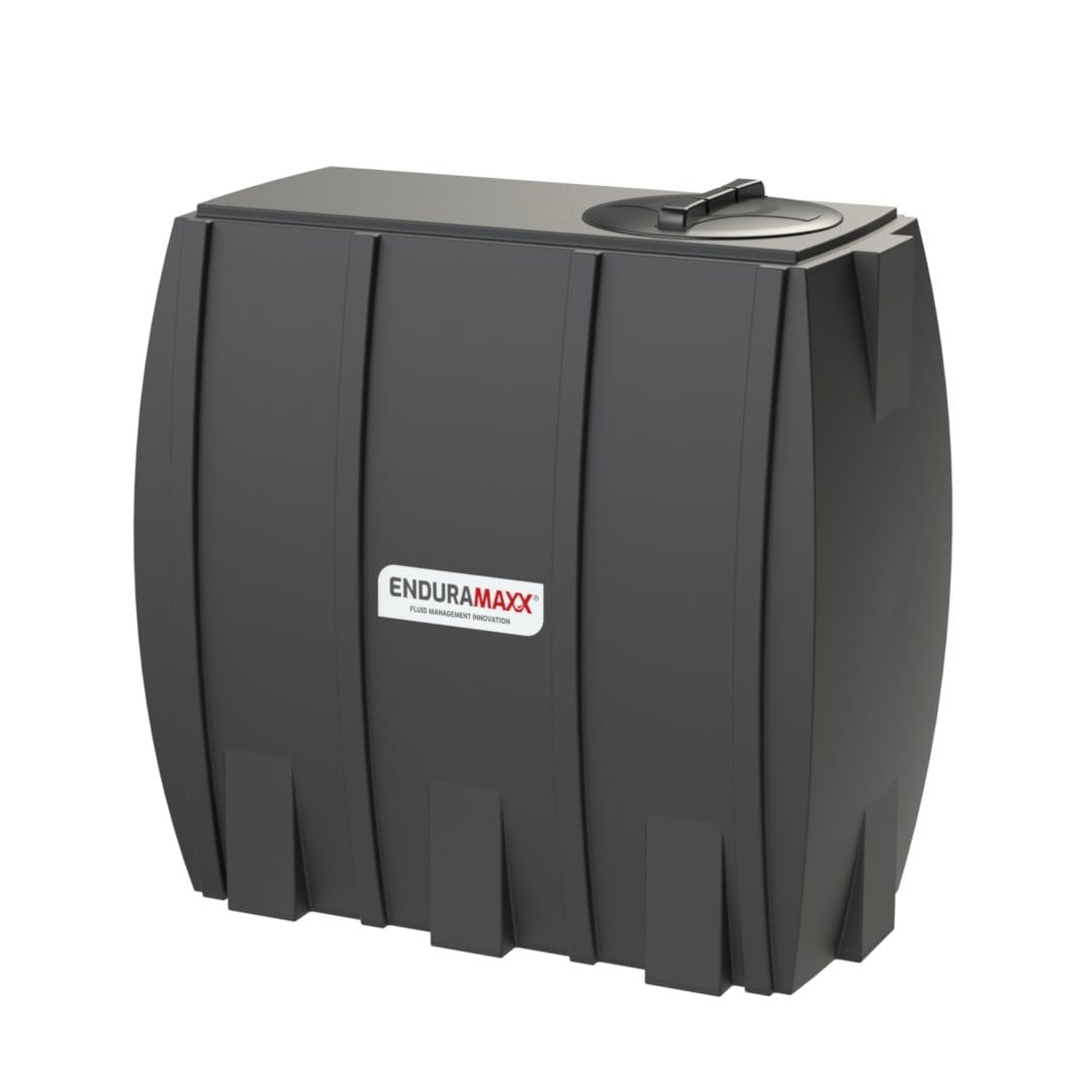 Enduramaxx 1000 Litre Plastic Slimline Water Tank In Black