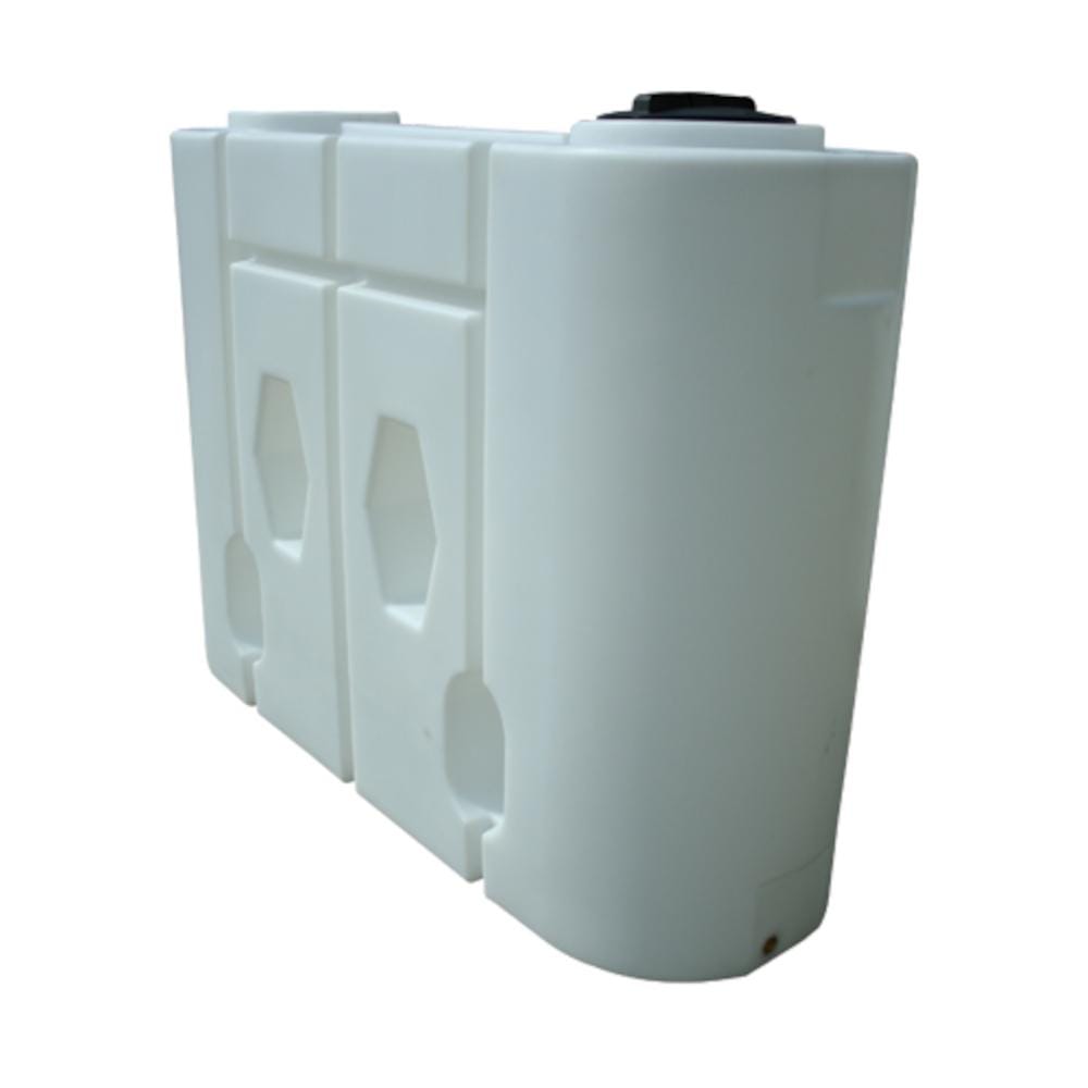 1900 litre plastic baffled slimline water tank