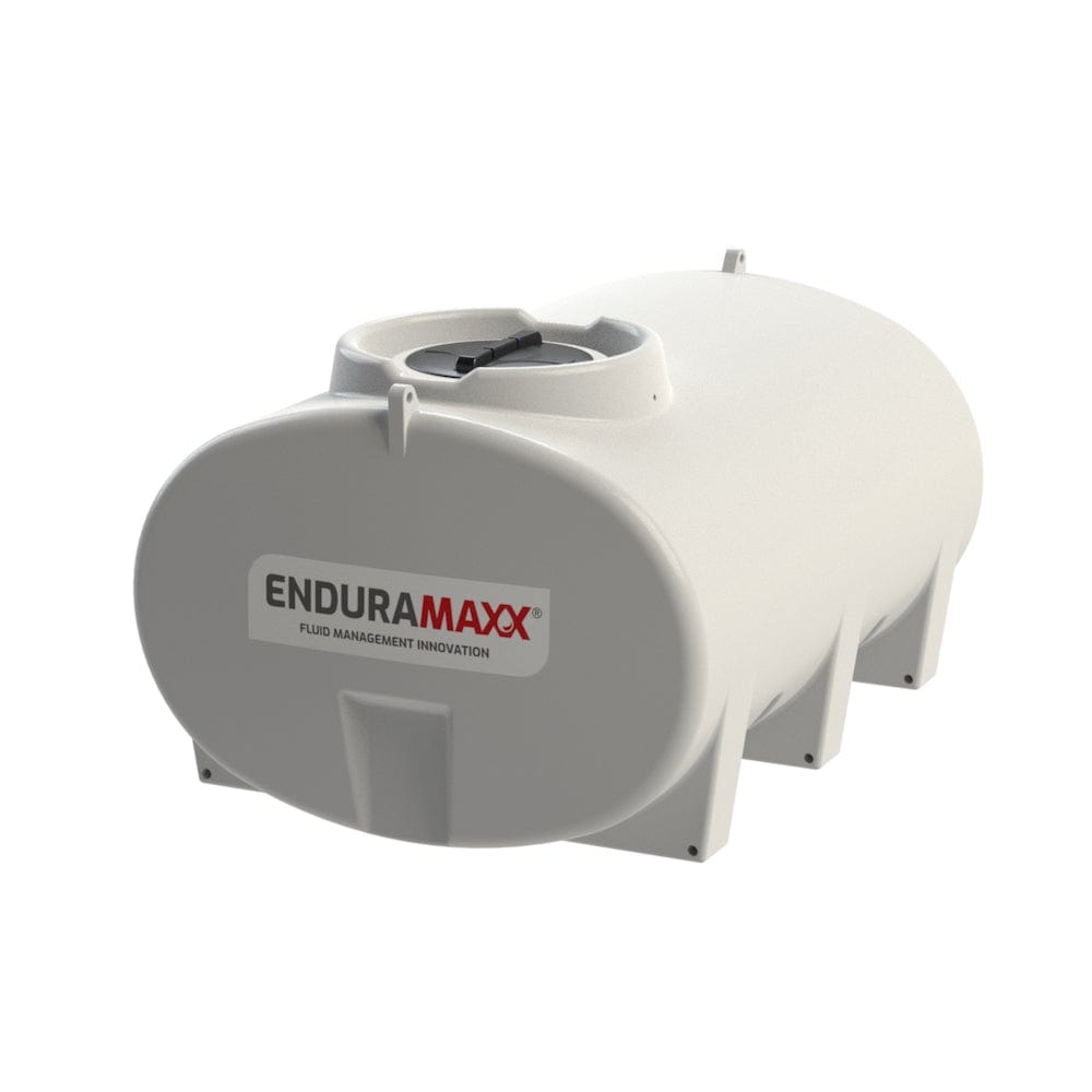 Enduramaxx 2000 Litre Horizontal Transportable Water Tank in natural