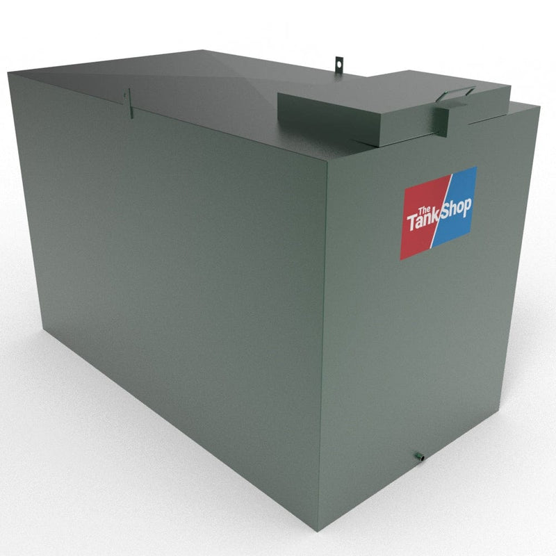 1800 Litres Steel Bunded Oil Tank with Lockable Lid